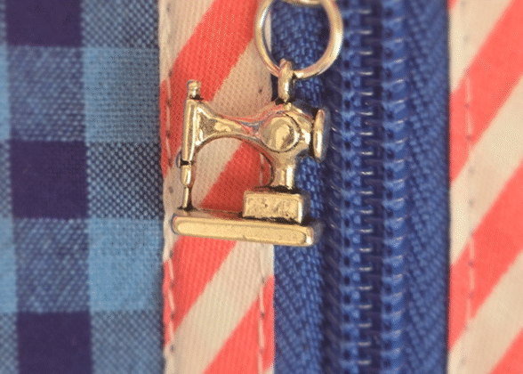 Billetera con cremallera