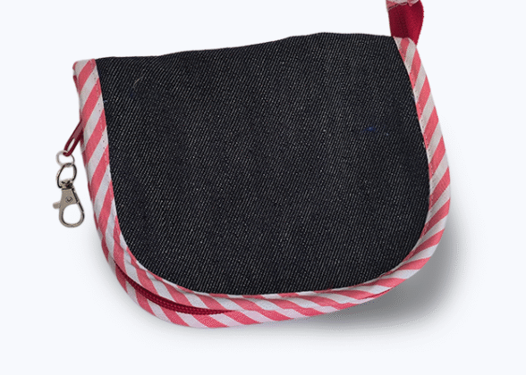 Billetera con cremallera