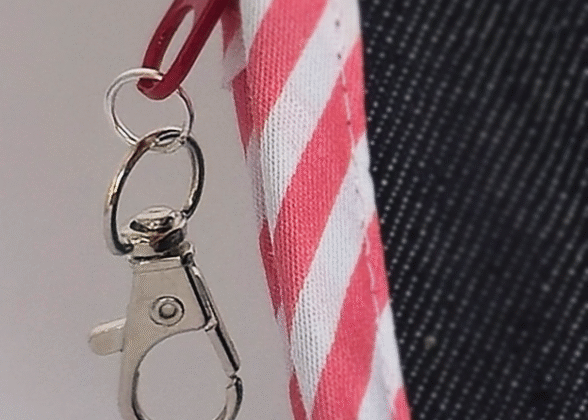 Billetera con cremallera