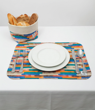 Individual y Panera multicolor